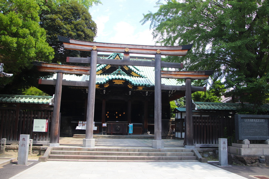 03.08.2025 10:41:31: Japonsko 2025 - Tokyo, Ushijima Shrine (Vláďa)