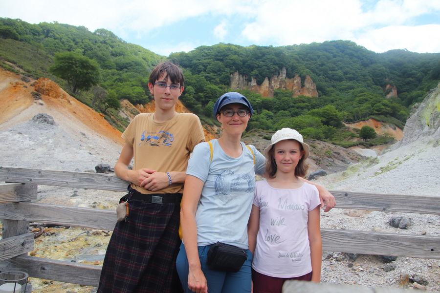 05.08.2025 11:09:17: Japonsko 2025 - Noboribetsu, Pekelné údolí (Vláďa)