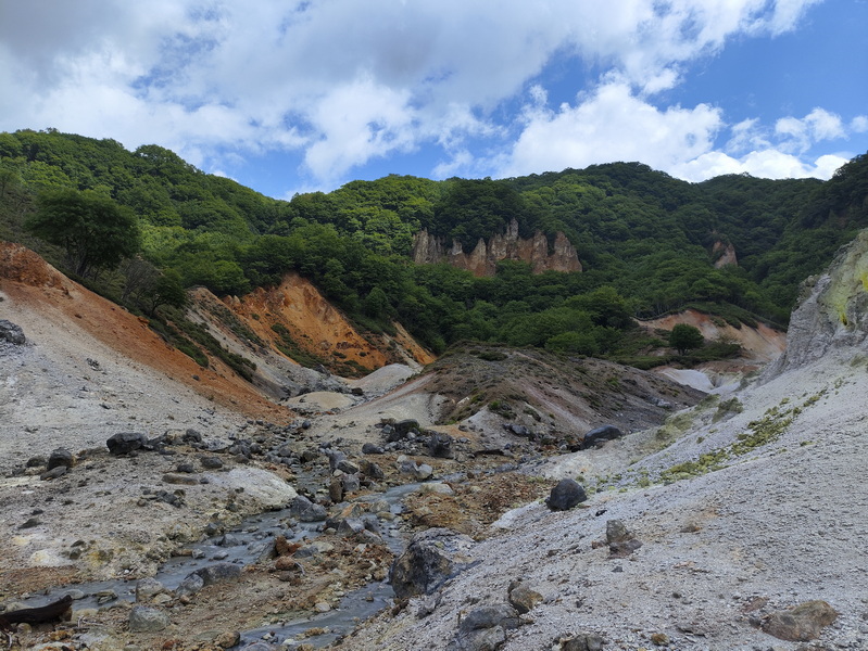 05.08.2025 11:11:15: Japonsko 2025 - Noboribetsu, Pekelné údolí (Vláďa)