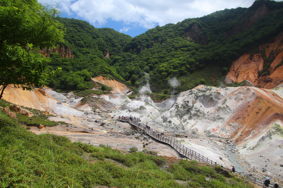 5. 8. 2025 11:16:29: Japonsko 2025 - Noboribetsu, Pekelné údolí