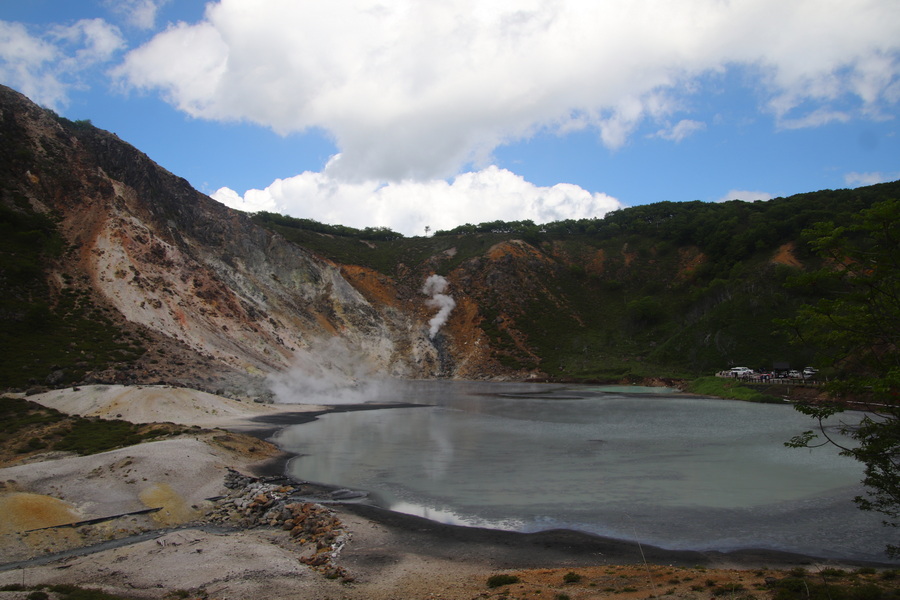 05.08.2025 11:54:57: Japonsko 2025 - Noboribetsu, Pekelné údolí (Vláďa)