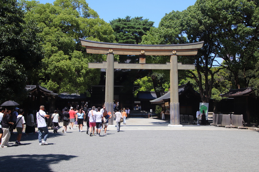 15.08.2025 12:21:48: Japonsko 2025 - Tokyo, Meiji Jingu (Vláďa)