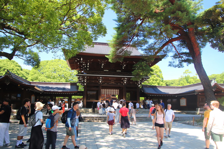 15.08.2025 12:22:48: Japonsko 2025 - Tokyo, Meiji Jingu (Vláďa)
