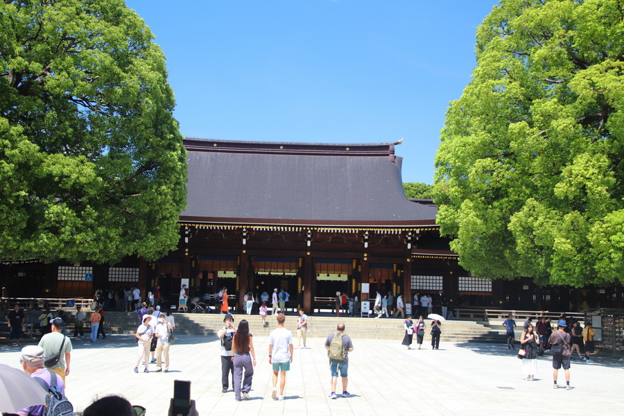 15.08.2025 12:23:34: Japonsko 2025 - Tokyo, Meiji Jingu (Vláďa)