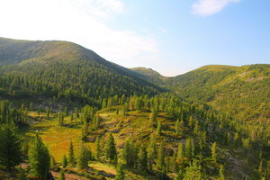 Tábořiště pod Chersky peak