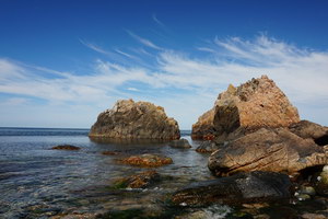 Poloostrov u městečka Mölle